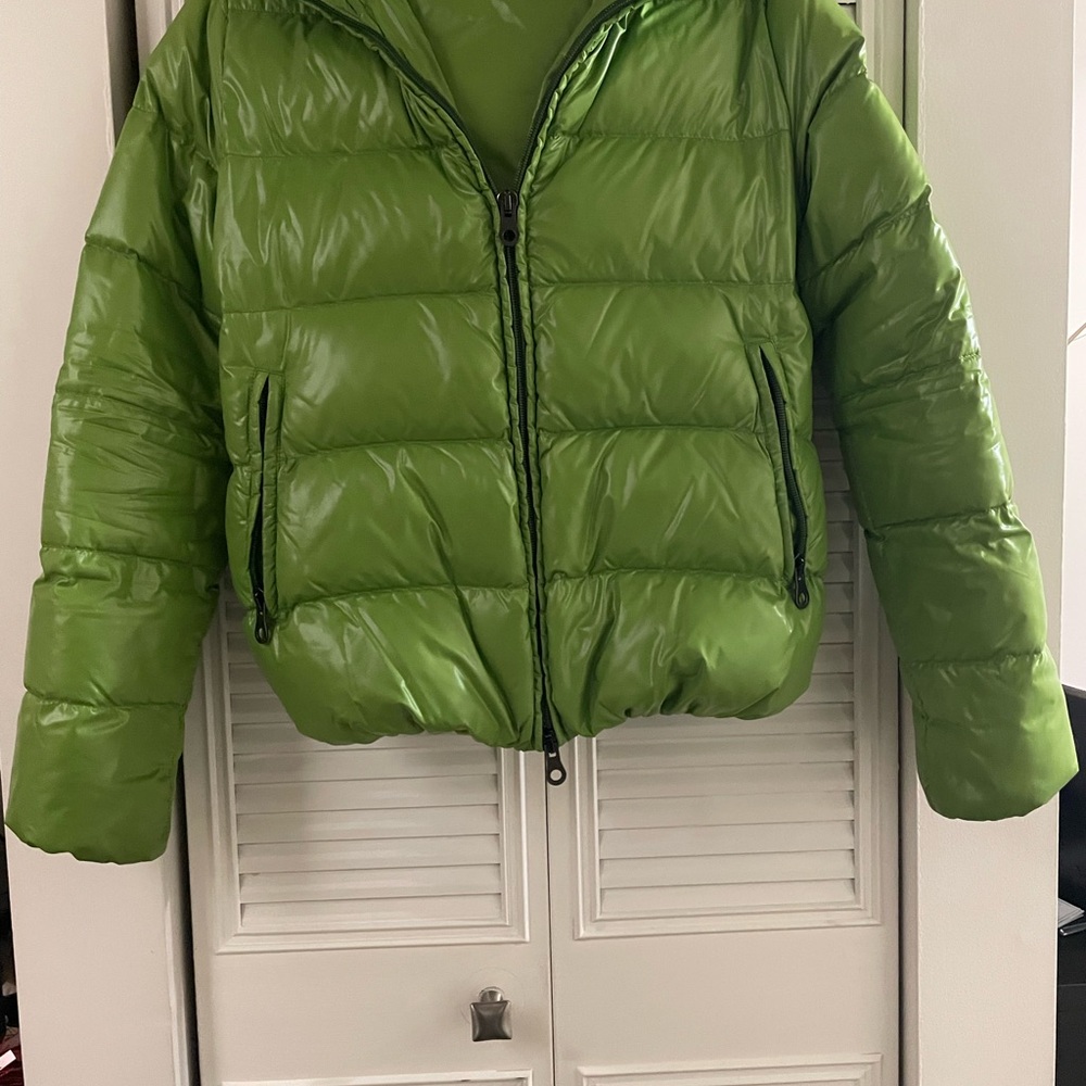 Duvetica Vibrant Green Puffer Jacket